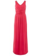 Dorothy Perkins *cranberry 'daisy' Maxi Dress