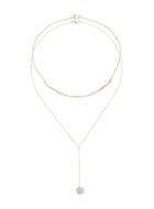 Dorothy Perkins Bar And Disc Necklace