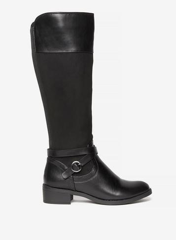 Dorothy Perkins Black 'kayla' Riding Boots