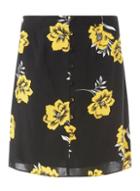 Dorothy Perkins Floral Button Flippy Skirt