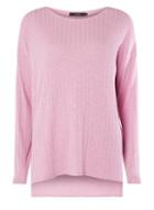 Dorothy Perkins *vero Moda Pink Oversized Knitted Blouse