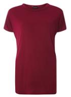 Dorothy Perkins Oxblood Relaxed Tee