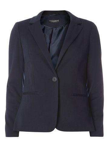 Dorothy Perkins Navy Ponte Blazer