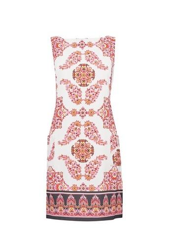 *billie & Blossom Multi Colour Paisley Print Shift Dress