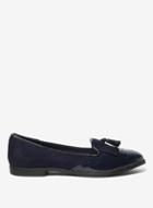 Dorothy Perkins Navy 'libby' Brogue Loafers
