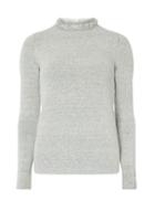 Dorothy Perkins Grey Pearl Embellished Jumper
