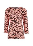 Dorothy Perkins Coral Leopard Print Top