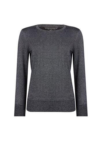 Dorothy Perkins Pewter Crew Neck Jumper