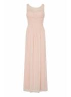 Dorothy Perkins *little Mistress Nude Embellished Maxi Dress