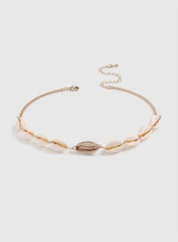 Dorothy Perkins Shell Choker Necklace
