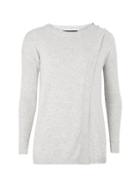 Dorothy Perkins Grey Wrap Front Jumper