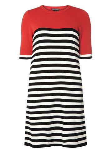 Dorothy Perkins Red Stripe Shift Dress