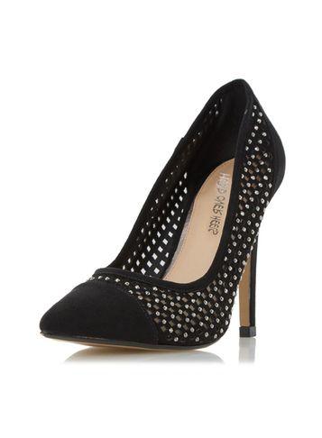 Dorothy Perkins *head Over Heels By Dune 'amerie' Black High Heel Shoes