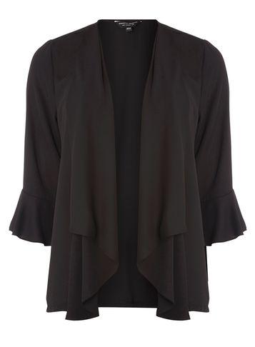 Dorothy Perkins Black Waterfall Cover Up
