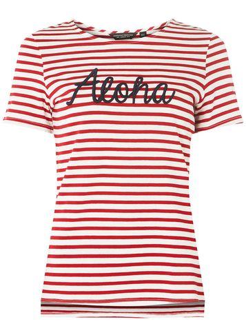 Dorothy Perkins Red Stripes Aloha Motif T-shirt
