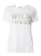 Dorothy Perkins *noisy May White Wild Thing T-shirt
