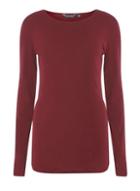 Dorothy Perkins *tall Long Sleeve Crew Neck Top