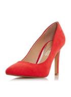 Dorothy Perkins *head Over Heels By Dune Red 'alexxa' Court Shoes