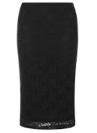 Dorothy Perkins *alice & You Black Lace Midi Skirt