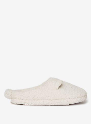 Dorothy Perkins Cream Sheepy Mules