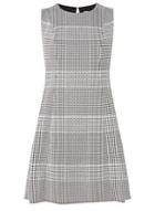 Dorothy Perkins Petite Check Fit And Flare Dress