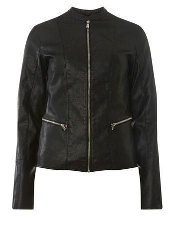 Dorothy Perkins *tall Black Zip Up Jacket