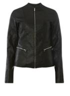 Dorothy Perkins *tall Black Zip Up Jacket