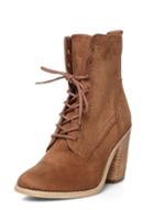 Dorothy Perkins Tan 'amethyst' Lace Up Boots