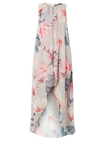 Dorothy Perkins *billie & Blossom Grey Printed Maxi Dress