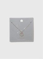 Dorothy Perkins Rose Gold Pisces Horoscope Necklace