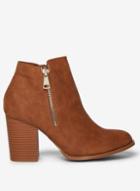 Dorothy Perkins Ws Exclusive Tan 'antonia' Ankle Boots