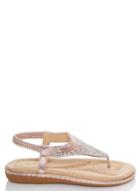 Dorothy Perkins *quiz Rose Gold Diamante Sandals