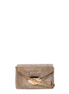 Dorothy Perkins Gold Glitter Luxe Crossbody Bag