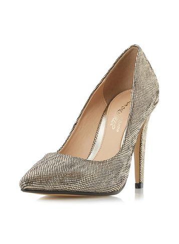 Dorothy Perkins *head Over Heels 'addyson' Gold High Heel Shoes