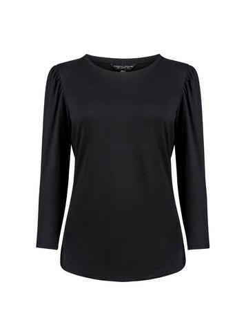 Dorothy Perkins Black Puff Sleeve T-shirt