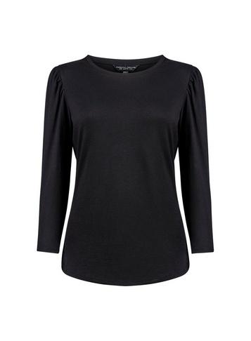 Dorothy Perkins Black Puff Sleeve T-shirt