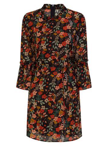 Dorothy Perkins *girls On Film Multi Colour Printed Shift Dress