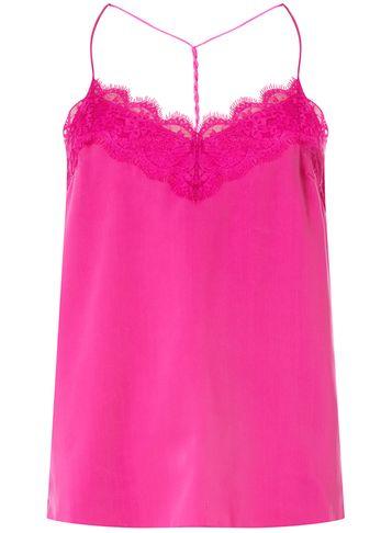 Dorothy Perkins *vero Moda Pink Camisole Lace Top