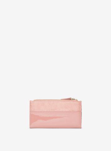 Dorothy Perkins Rose Double Zip Purse