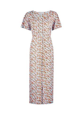 Dorothy Perkins Petite Multi Colour Ditsy Print Crinkle Jumpsuit