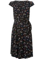 Dorothy Perkins *billie & Blossom Petite Black Bow Skater Dress