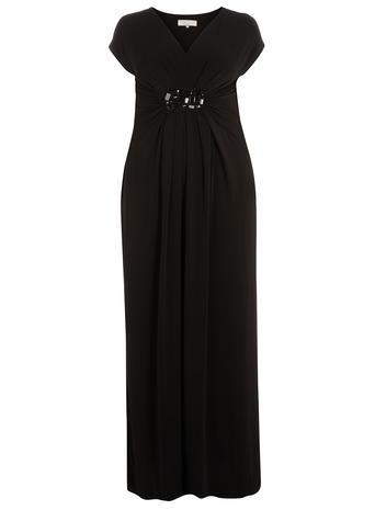 Dorothy Perkins *billie & Blossom Curve Black Embellished Maxi Dress