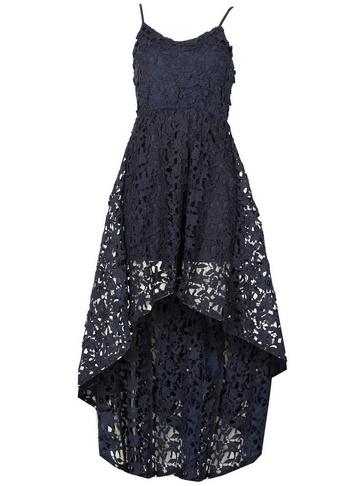 *izabel London Navy High Low Camisole Dress