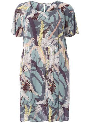 Dorothy Perkins *juna Rose Smock Print Dress
