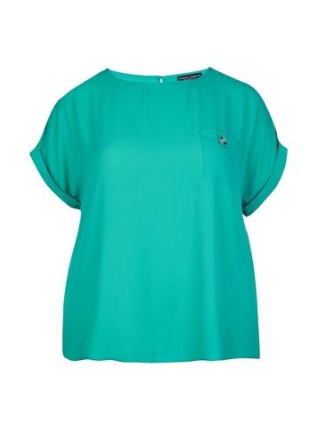 Dorothy Perkins *dp Curve Jade Horn Button T-shirt
