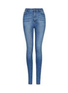 Dorothy Perkins *tall Blue Mid Wash Alex Skinny Jeans