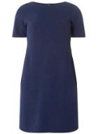 Dorothy Perkins *billie And Blossom Navy Floral Jacquard Shift Dress