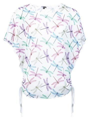 *izabel London White Dragonfly T-shirt