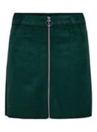 *only Green Suede Mini Skirt