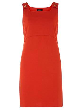 Dorothy Perkins Orange Pinny Dress